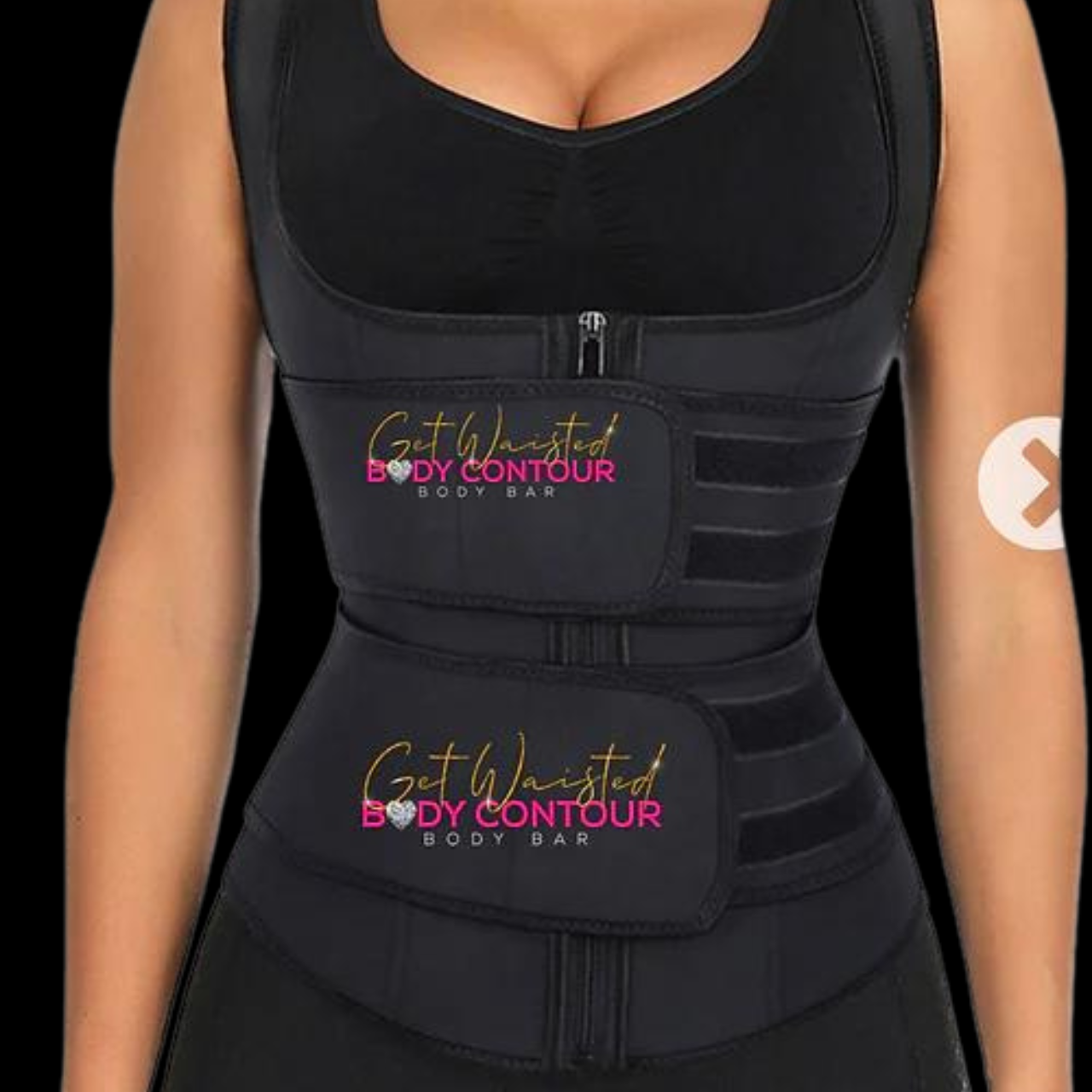 Double Strap Latex Vest