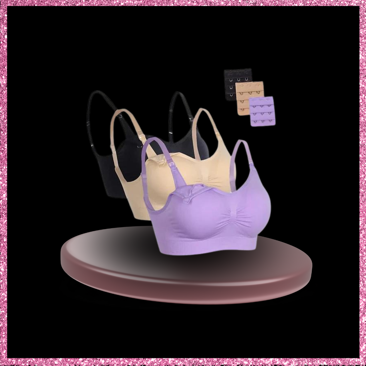 Wireless Seamless Breathable Adjustable Free Bra Extenders Bra