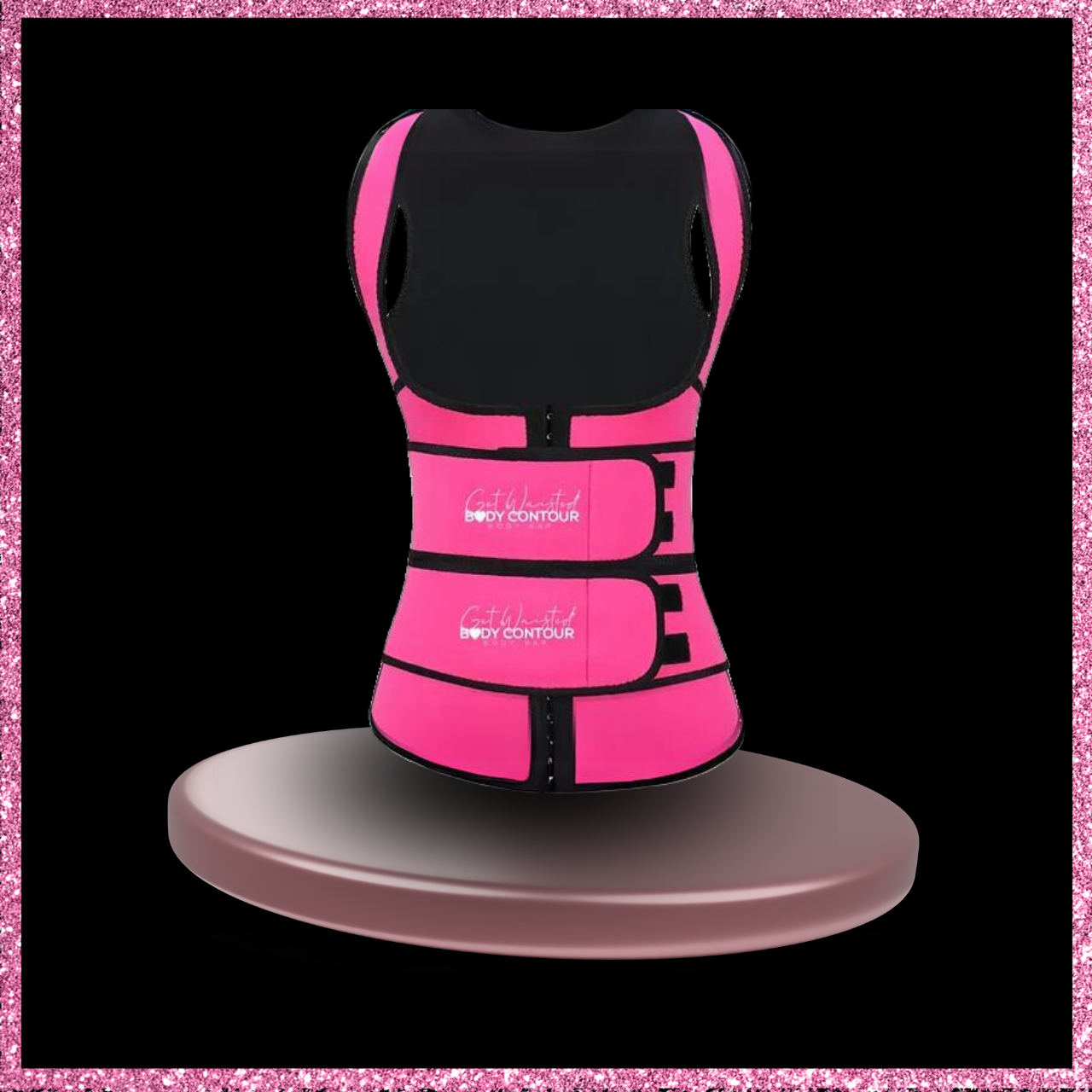 Pink Double Strap Vest