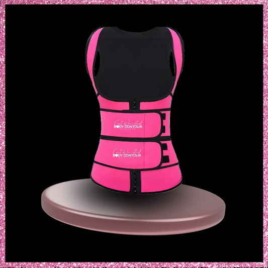 Pink Double Strap Vest