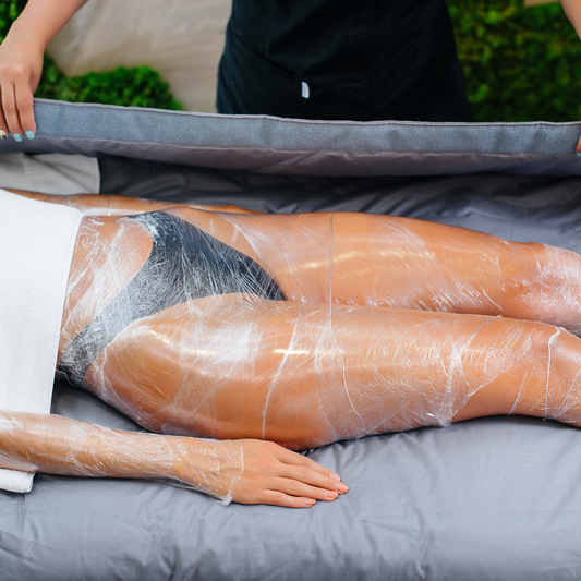 Plastic Body wrap with Sauna